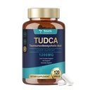 Totaria TUDCA Bile 소금 1200mg (Tauroursodeoxycholic 산), 120의 캡슐, 매우 힘 순수한 TUDCA Liver 보충교재, 간결 및 Gallbladder Cleanse & 수선, 채식주의자
