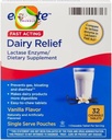 Equate 빠른 행동 낙농장 기복 Lactase 효소 규정식 보충교재 바닐라 풍미 chewables 정제 32 조사 (1의 포장) + CreativeAndBundle 스티커