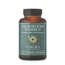 Natura Health Products Mushroom Synergy Supplement - 터키 꼬리, 레드 레이시, Chaga, & Poria Mushrooms를 특징으로하는 건강한 면역 반응 * (180 캡슐)