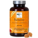 새로운 NORDIC 심황 쿠르쿠민 Gummies, 설탕 무료, 남자와 여자를 위한 300 mg 심황 보충교재, 지원 일반적으로 기능 합동, 무릎, 어깨, 망고 오렌지, 60 조사