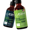 E2H : 액체 클로로필 천연 맛과 페퍼 민트 맛 | Vegan, Non-GMO - 2 Fl Oz 각 (4 Fl Oz 합계) - 번들