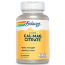 Solaray 칼슘 마그네슘 구연산염 1000mg 1:1 비율, 뼈 힘 보충교재, 근육, 신경계 및 뼈 건강 지원, 높은 흡수, Gentle 소화, 15 서빙, 90 VegCaps를 위해 킬레이트
