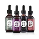 하락은 유기 추적 무기물, Elderberry, 비타민 B12 및 비타민 D3+K2 하락 뭉치를 보충합니다