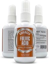 고급 Fulvic 산 및 Humic 산 추적 미네랄 액체 스프레이 보충. 70 + Ionic Organic Vital Minerals & Electrolytes, Shilajit 및 Drops의 유사한 이점 (4 oz, 120 서빙)