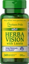 Lutein, Zeaxanthin, Bilberry Softgels, 240 카운트와 Puritan의 Pride Herbavision