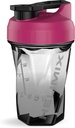 HELIMIX 1.5 Vortex Blender Shaker Bottle Holds Upto 20oz | Blending Ball or Whisk | USA Made | 휴대용 사전 운동 호리한 단백질 음료 쉐이커 컵 | Mixes 칵테일 스무디 쉐이크 | Top Rack Safe
