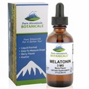 액체 Melatonin 3mg - 2oz 유리병에 있는 자연적인 베리 맛을 내는 Kosher Melatonin 하락