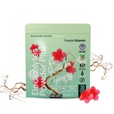 PowderVitamin Electrolytes 분말 플러스 (50 인분) 녹차 인삼 전해질 분말 Keto, 설탕 무료, 핑크 Himalayan 소금, 1000mg 칼륨, 120mg 칼슘, 120mg 마그네슘, 하이드로 션 분말