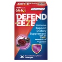 방어 EEZE 면역 지원 규정식 보충교재 Lozenges, 아연의 100% 매일 가치, Echinacea & Elderberry, Elderberry 풍미, 30 Lozenges와 더불어 복용량 당 비타민 C & D,