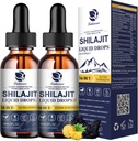 Lukaree 16-in-1 남성과 여성, Ashwagandha, Ginseng, Turmeric, Rhodiola, Amla, Sea Moss, 85 + 액체 비타민 보충 Trace 무기물과 Fulvic 산, 2 FL Oz (2 팩)
