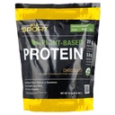 캘리포니아 골드 영양 스포츠, 유기 브라운 쌀 단백질 농축, Flaxseed, Chia 씨, 초콜릿, 2 lb (907 g)와 식물 기반 단백질