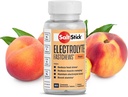 SaltStick Fastchews 완충 전극 소금 정제 - 60 개, 복숭아 - 03-4060