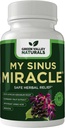 GREEN VALLEY NATURALS 나의 Sinus Miracle 초본 보충교재, 90의 캡슐 (1)