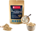바다의 균형 Maine Sea Moss Powder (4oz)의 깨끗한 맛 - Raw, Wildcrafted, Premium Quality - Detox, Digestive Health, Immune System, Skin & Hair by Nature's Choice 지원