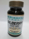 Windmill Bilberry 500 Mg 캡슐은 정상적인 시각을 지원합니다 - 60 Ea