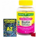 봄 밸리 Biotin 10,000mcg 채식 더미 보충교재, 90ct +Better 가이드 비타민은 보충합니다