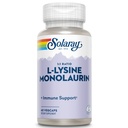 SOLARAY L-Lysine Monolaurin 면역 지원 보충교재, 면역 체계 기능을 위한 1:1 비율, 500 mg 각각, 60 일 돈 뒤 보증, 30의 서빙, 60의 VegCaps