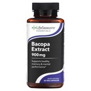 LifeSeasons Essentials - Bacopa 추출물 보충교재 - 지원 기억 & 정신 초점 - 건강한 긴장 응답을 승진시킵니다 - 부스트 Cognitive 기능 - 봉사 당 900mg - 60의 캡슐