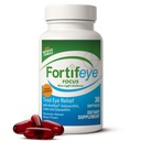 Fortifeye 초점 눈 배려 보충교재 30 Softgel 캡슐 - Astaxanthin, Lutein 및 Zeaxanthin 보충교재, 눈 비타민, 지원 눈 피로 및 파란 빛 보호를 포함하여 세 배 Carotenoid