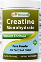 제일 자연적인 크레아틴 Monohydrate 1 Lb 순수한 분말 (1개의 LB (1의 팩))