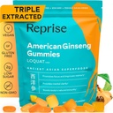 미국 인삼 에너지 부스트 Gummies - All-Natural Full-Potency American Ginseng, 에너지, 초점 및 Immune Support, Low-Sugar, Vegan, 45 Gummies, Loquat 풍미 제공