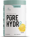 순수 Hydr8 전해질 분말 - 코코넛 ‐ 물 주입 - 700 mg 칼륨, 100 mg 마그네슘, 80 mg 나트륨 - 설탕 ‐ 무료 레몬