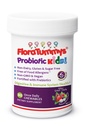 FloraTummys Kids Chewable Probiotic Prebiotics : 비 데리, 글루텐 & Sugar-Free, 땅콩 & 콩 무료, 비 GMO, 시험 및 식품 알레르기, 채식, 코셔, 베리 맛 (1 병)