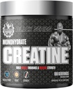 블랙 시리즈 Monohydrate Creatine | 300g | 100 인분 | 힘, 근육 성장, 회복을 위한 프리미엄 Micronized Creatine