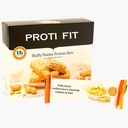 Proti Fit - Fluffy Nutter 저탄소 단백질 바, 체중 감량 및 건강한 식사를위한 낮은 칼로리 스낵 (Fluffy Nutter, 1 팩)
