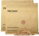 ProMix Nutrition Whey Protein Powder, Peanut Butter - Grass-Fed & 100 % 모든 자연 - 포스트 운동 피트니스 & 영양 쉐이크, 스무디, 베이킹 & 요리법 - 5 파운드 (팩 2)