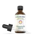 클라크 액체 비타민 D 보충 교재 - 1000 IU, 1 Fl Oz, 지원 면역 체계 & 뼈 건강