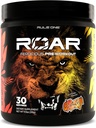 규칙 1 R1 Roar - Creatine, Beta-Alanine, Citrulline, Electrolytes & Caffeine (30 서빙, 복숭아 망고)와 사전 운동 분말
