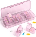 Pill 주최자, Am & Pm Pill 주최자 7 일, Weekly Pill Case 2 시간, Pill Box 7 일, 여행을위한 의약품 주최자, 비타민, 생선 기름, 보충제