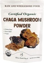 Cherie Sweet Heart Organic Chaga 버섯 분말 - 100 % 순수, USDA 인증 유기농 - 3.5 oz