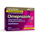 GoodSense Omeprazole 지연된 방출 구두로 Disintegrating 정제 20 mg의 딸기 풍미, Dissolve 탭, 치료 Frequent Heartburn, 산성 흡진기, Heartburn 약, 42의 정제