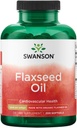 Swanson Flaxseed 기름 (Omegatru) 1000 밀리그램 200 Sgels