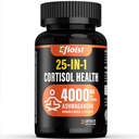 Cortisol 건강 보충교재, 여자 & 남자를 위한 25-in-1 Cortisol 흡진기, Ashwagandha, Rhodiola Rosea, L-Theanine, 3개의 캡슐을 가진 Cortisol 보충교재