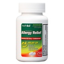 HealthA2Z® 알레르기 완화 | Cetirizine 10mg | All Day Allergy Relief | 실내 및 실외 | Itchy Throat, Sneezing, Runny Noses (250 개)의 구호