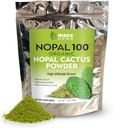 Maxx 허브 유기 Nopal Cactus 분말, 건강한 소화 & 면역 지원, 식단 섬유, 칼슘 & 비타민 C, 채식주의자, 비 GMO 및 글루텐 자유로운 - 12 Oz 부대에서 높은