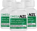 본래 Omega-3 합동 지원 보충교재, 제일 자연적인 근육 기복, 녹색 Lipped Mussel 기름 캡슐, 180 Softgels, Fishy Aftertaste 없음