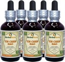 Yin Chen Hao (Artemisia Capillaris) Tincture, 유기 건조 허브 액체 추출 (브랜드 이름: HerbalTerra, Proudly Made in USA) 5x2 fl.oz (5x60 ml)