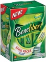 Go Stick Packs, Unflavored, 28 ea에 Benefiber 섬유 설탕 자유로운 (9의 포장)