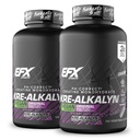 EFX 스포츠 Kre-Alkalyn EFX | PH Correct Creatine Monohydrate Pill Supplement | Vegan Friendly | 힘 & 근육 성장 | 90 인분, 180 Veggie 캡슐 (팩 2)