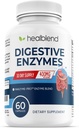 healblend 소화 건강 효소 혼합 보충교재: Probiotics를 가진 진보된 효소 - 60의 캡슐 (1)