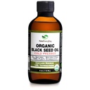 유기 까만씨 기름 - USDA는 1.5% Thymoquinone 3X 힘 터키 검정 Cumin Nigella Sativa 비 GMO 100% 순수한 Blackseed 기름 (4oz 유리병)에 찬 압박된 유리병을 증명했습니다