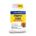 Enzymedica Digest Gold + Probiotics, 2-in-1 Gut Health, Digestive Enzymes & 1 억 활성 Probiotics 문화, 90 카운트 (FFP)