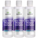Swanson Concentrace Trace Mineral Drops 8oz-Complete Mineral Complex for Energy, Hydration, & Magnesium, 칼륨, 칼슘 (3 팩)와 같은 72 높은 흡수 이온 광물에 전해질 균형