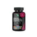 다 교원질 머리 알약 - Biotin 10,000mcg, Keratin & Hyaluronic 산 - 머리 성장 - 머리 피부 & 못 비타민 & DHT 차단제 - 비타민 E Folic 산 호박씨 MSM는, 톱 Palmetto 60 Vegan 캡슐을