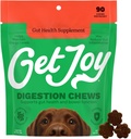 Joy Digestion Chews, 개를위한 Gut Health Supplement, Vet 권장 Soft Daily Digestive Health & Immune 지원 Prebiotics, Probiotics & Postbiotics, 미국에서 만든 90 카운트
