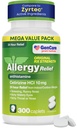 GenCare - Cetirizine HCL 10 mg (300 캡슐) - 24 시간 알레르기 완화 알약 - 비 Drowsy Generic OTC 알레르기 약물 - Sneezing, Runny Nose & Itchy Eyes를위한 항히스타민 약 - 일반적인 Zyrtc